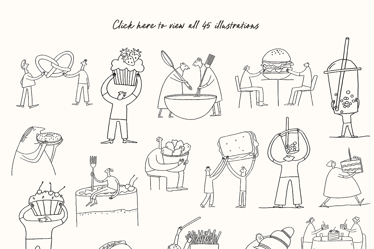 FOOD BUNDLE Vol.2: All 5 in 1, a Food Illustration by Veyla (Photo 33 of 51)