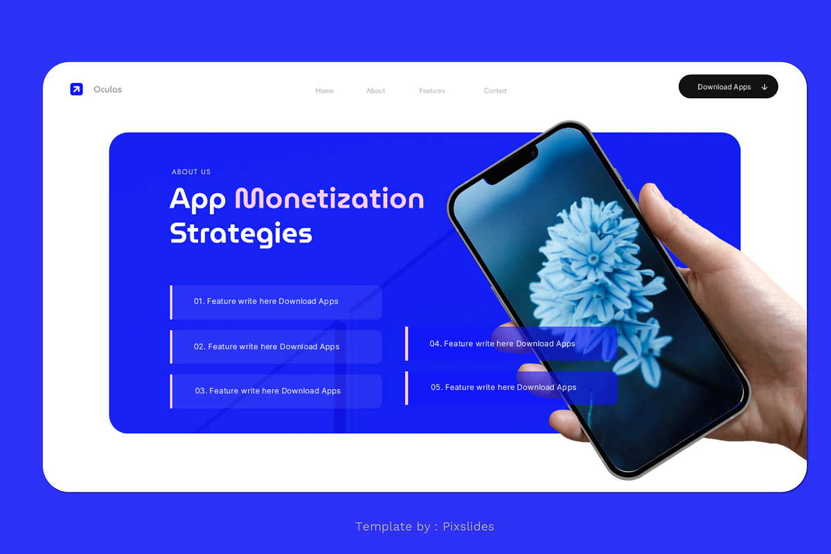 Mobile App & Startup Keynote, a Presentation Template by Pixslides (Photo 5 of 7)