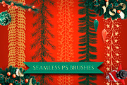 Christmas Garlands PS Brushes, a Brush Add-On by Fluffy Unicorn (Thumbnail 4 of 9)