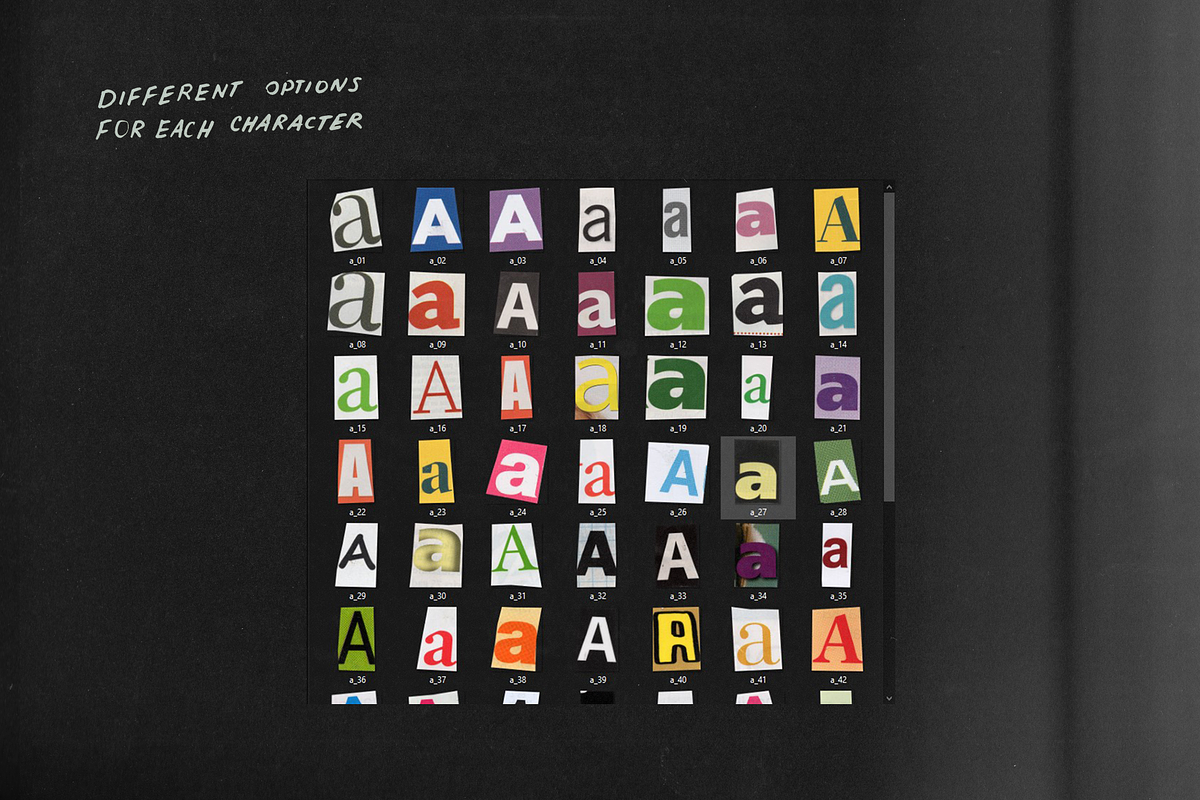 1200+ Letter Cutouts Multi-Language, an Object Graphic by GRPXSTORE (Photo 3 of 9)