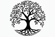 Decorative Tree of Life Bundle, an Illustration by hafijul (Thumbnail 7 of 9)