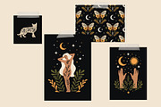 Dark Magic Forest Graphics Set, an Animal Illustration by Katerina Osa (Thumbnail 6 of 12)