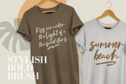 Samanthy Stylish Brush Script, a Script Font by Creatype Studio (Thumbnail 6 of 9)