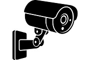 Security camera icons, a Technology Illustration by jahid234 (Thumbnail 2 of 13)