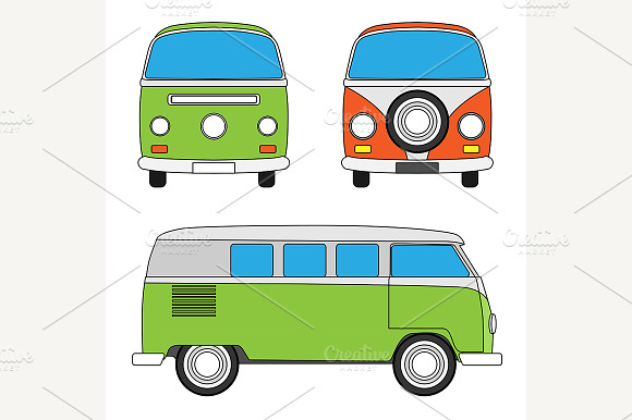 Retro Travel Van