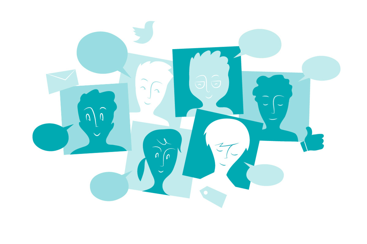 Social Network Collection, a Person Illustration by Hurcastock! (Photo 6 of 6)