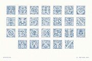 Ornate Vintage Drop Cap Font, a Symbol Font by Century Library (Thumbnail 3 of 5)