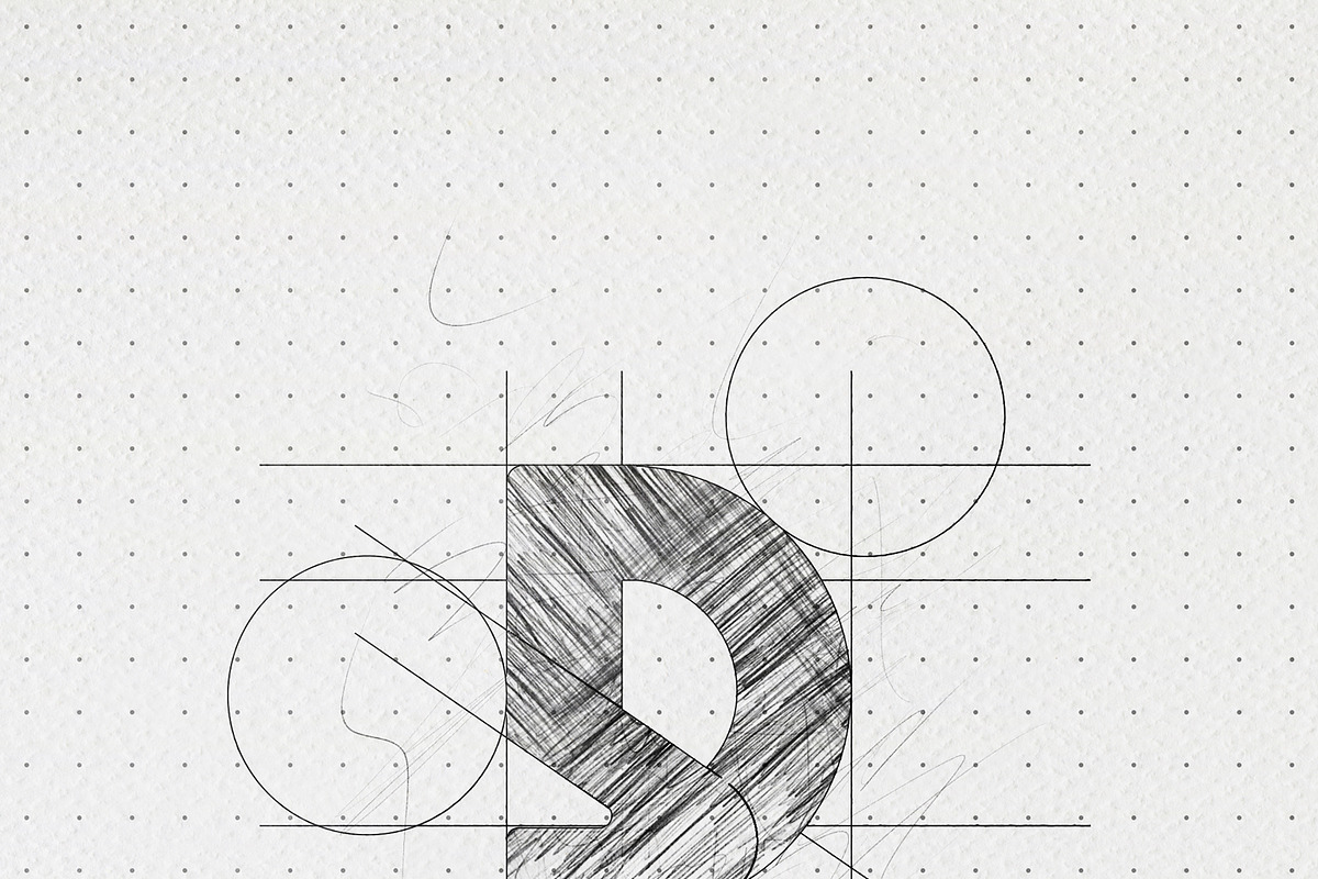 Pencil Sketch Logo Mockup V2, a Mockup by INTENTFX (Photo 14 of 14)
