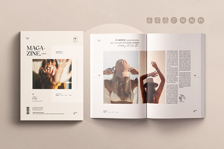 The Lifestyle Magazine Template, a Magazine Template by ArtisanaAura