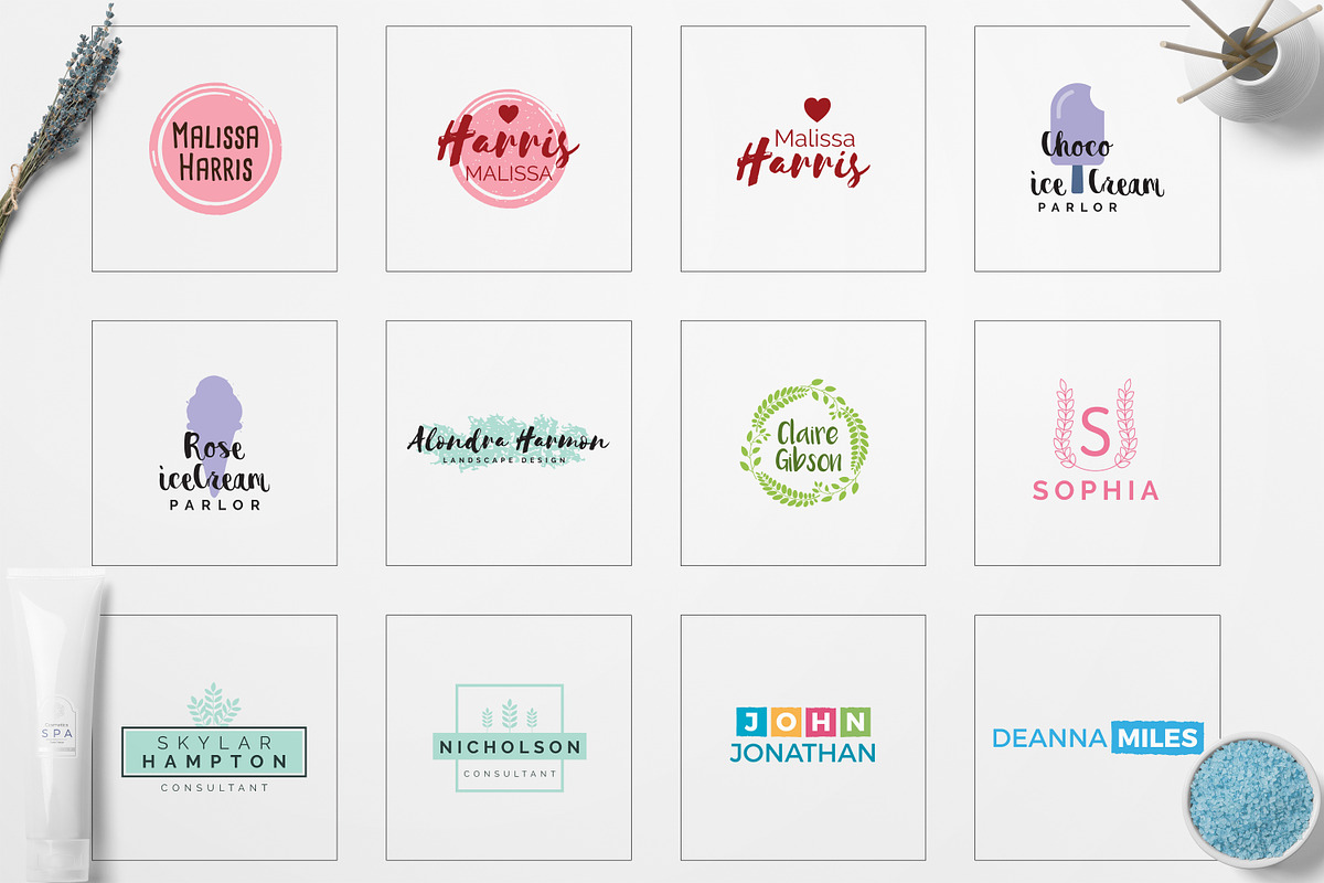 520 Premade Logo Bundle + Bonus, a Branding & Logo Template by XpertgraphicD (Photo 42 of 76)