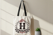 Coastal Cowgirl Monogram SVG Western, an Object Graphic by TanchaArt (Thumbnail 7 of 10)
