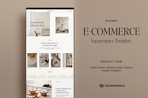 Scandi Squarespace Website Template, a Squarespace Template by Avelã Creative