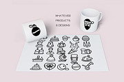 Holiday Alphabet - Dingbat Font, a Symbol Font by WADLEN (Thumbnail 6 of 7)