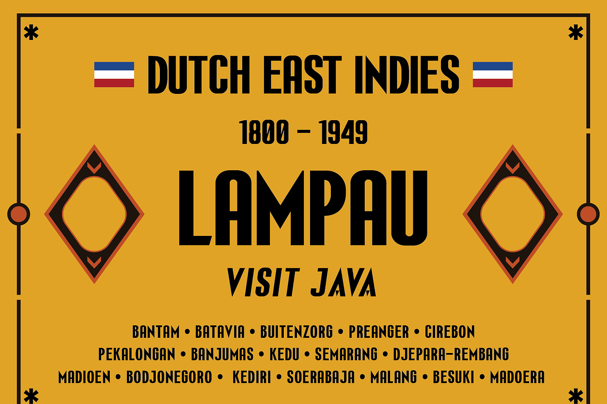 Lampau Font preview 7
