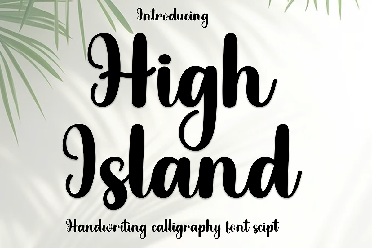 High Island, a Handwritten Font by InermediaSTUDIO (Photo 1 of 8)