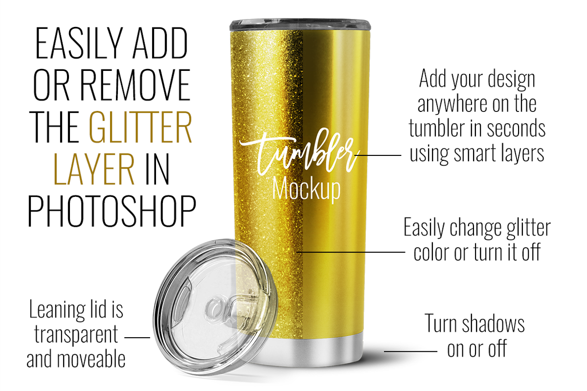 20oz Stainless Steel Straight Sided, a Product Mockup by SarahDesign (Photo 5 of 8)