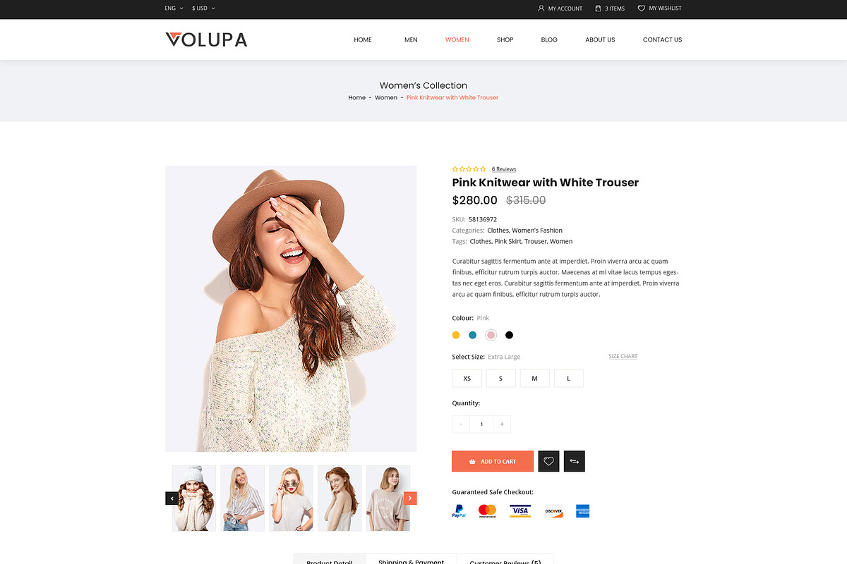 Volupa - eCommerce PSD Template, a Templates & Theme by ewises (Photo 6 of 20)