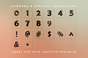 Ballona - 3D Lettering & Font, a Font by MIIM (Thumbnail 3 of 5)