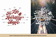 Nearland, a Script Font by uncurve (Thumbnail 5 of 9)