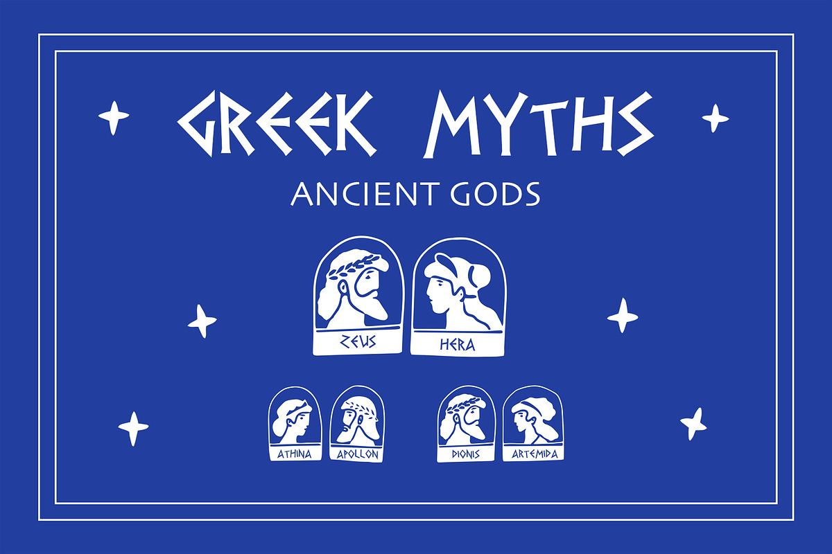 Ancient Greek Illustrations bundle, an Illustration by Lisa Mill (Photo 6 of 8)