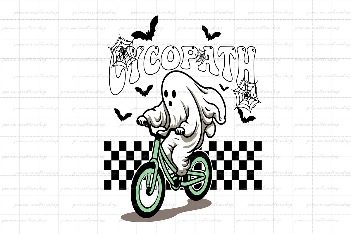 Cycopath Svg-Halloween Digital, an Object Illustration by Little Mango