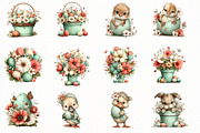 Whimsical Sweet Spring Easter Day, an Illustration by Designworld (Thumbnail 4 of 8)