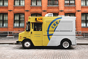 Food Truck Vinyl Wrap Mockup, an Advertising Mockup by SUH-NY (Thumbnail 14 of 17)