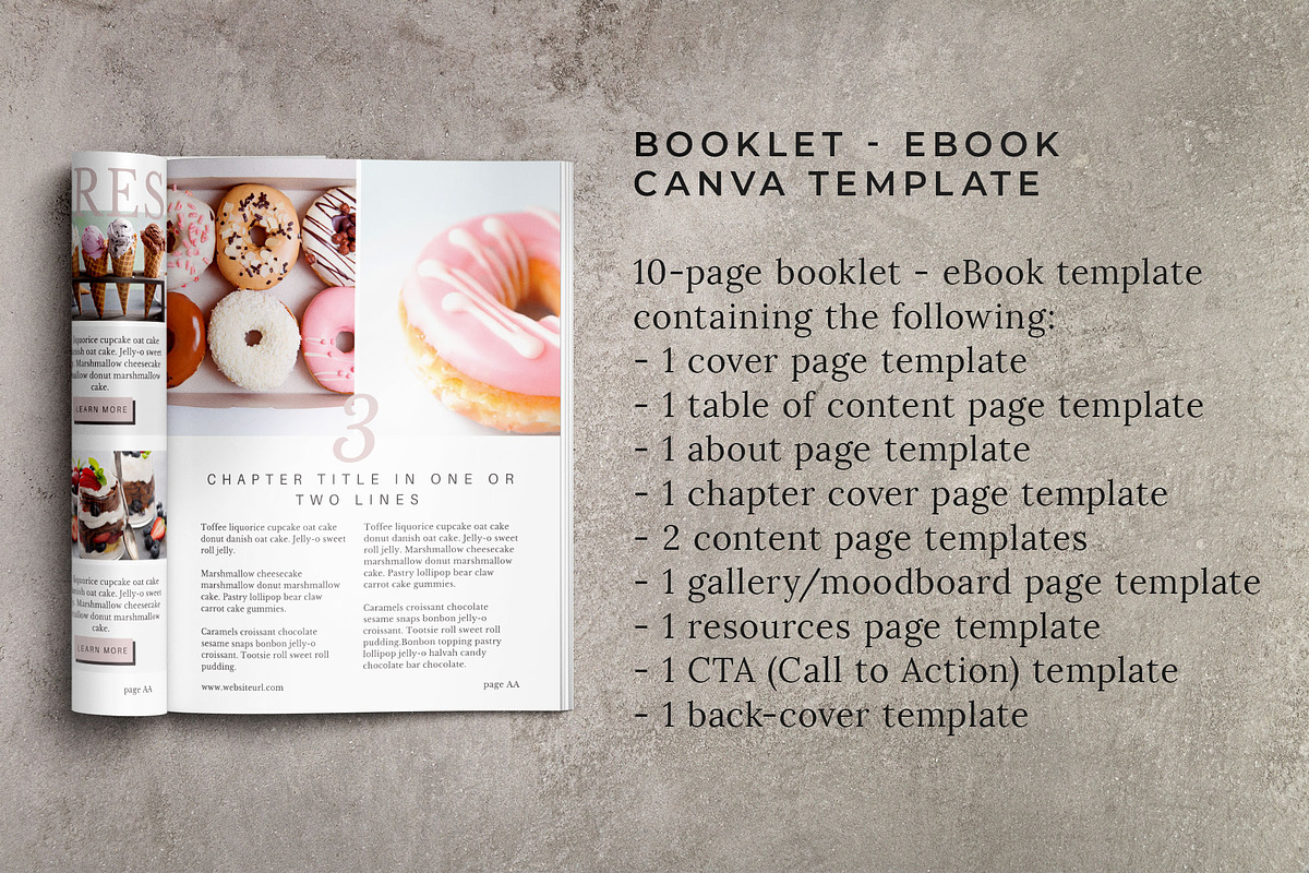 Booklet-eBook Canva Template | Poppy, a Magazine Template by Studio Sugoi (Photo 2 of 5)