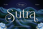 Westina, a Serif Font by Burntilldead (Thumbnail 3 of 12)