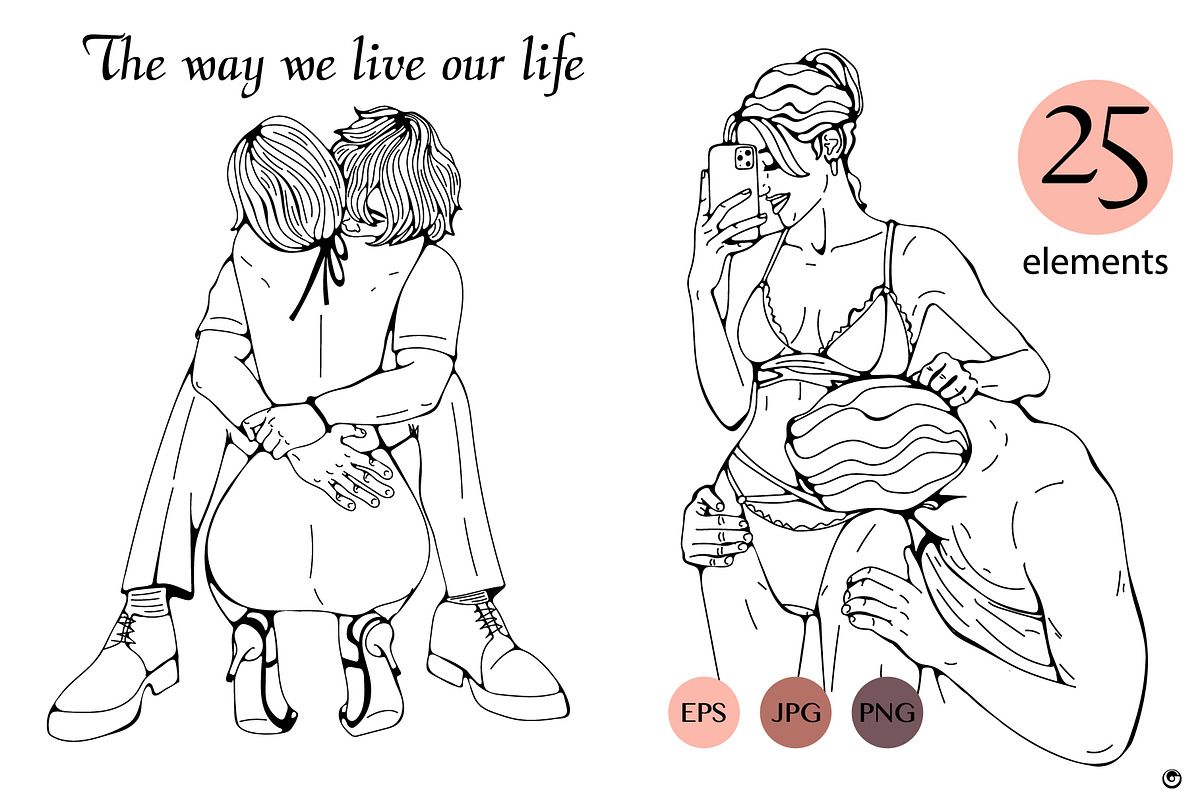 The way we live our life, an Illustration by Olillia (Photo 13 of 13)