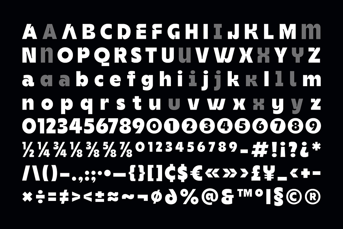 Rawkner Font, a Sans Serif Font by trustha (Photo 15 of 15)