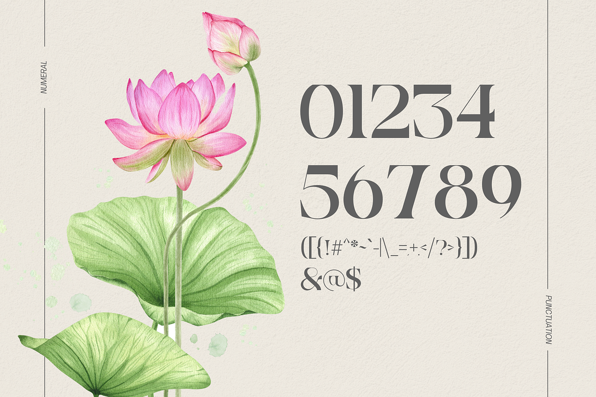 Fashion Norsa - Modern Branding Logo, a Serif Font by Nirmana Visual (Photo 10 of 10)
