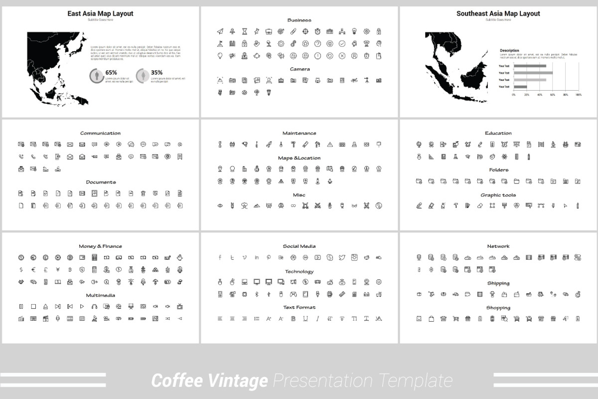 Coffee Vintage Powerpoint Template, a Presentation Template by Presentation Official (Photo 13 of 13)
