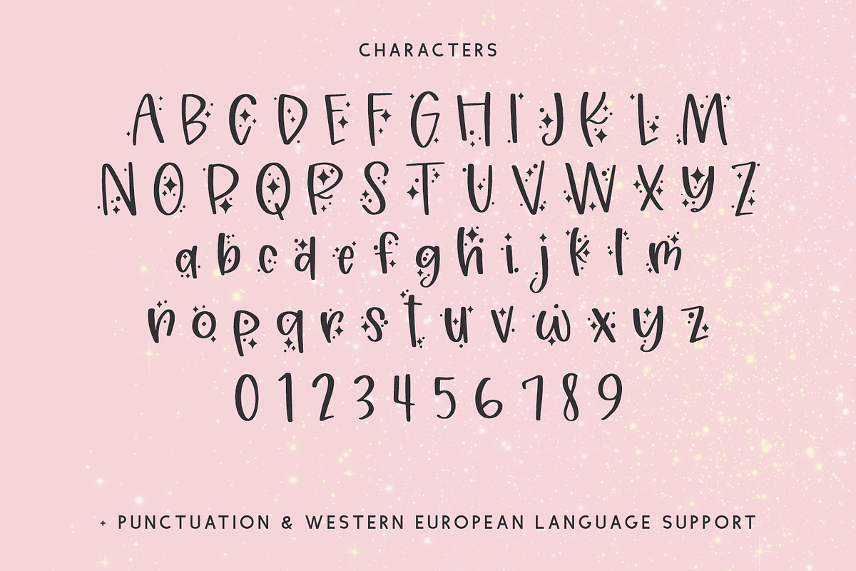 Stardust Spell Sans, a Handwritten Font by Beck McCormick (Photo 10 of 10)