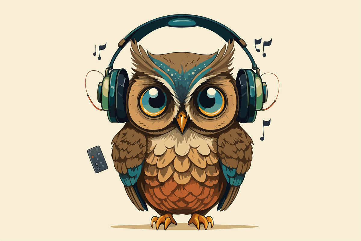 62 t-shirt designs. Big musical bund, an Animal Illustration by Fractal fonts & graphics (Photo 17 of 63)