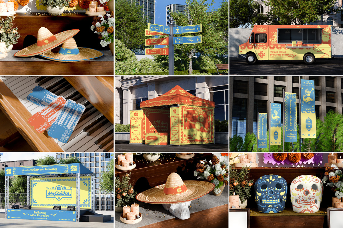 34 Día de los Muertos Event Mockups, an Advertising Mockup by Vitora Mockup (Photo 1 of 10)