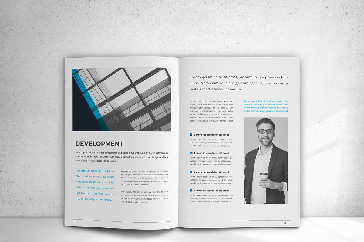 The Annual Report, a Brochure Template by design_pick (Photo 13 of 22)