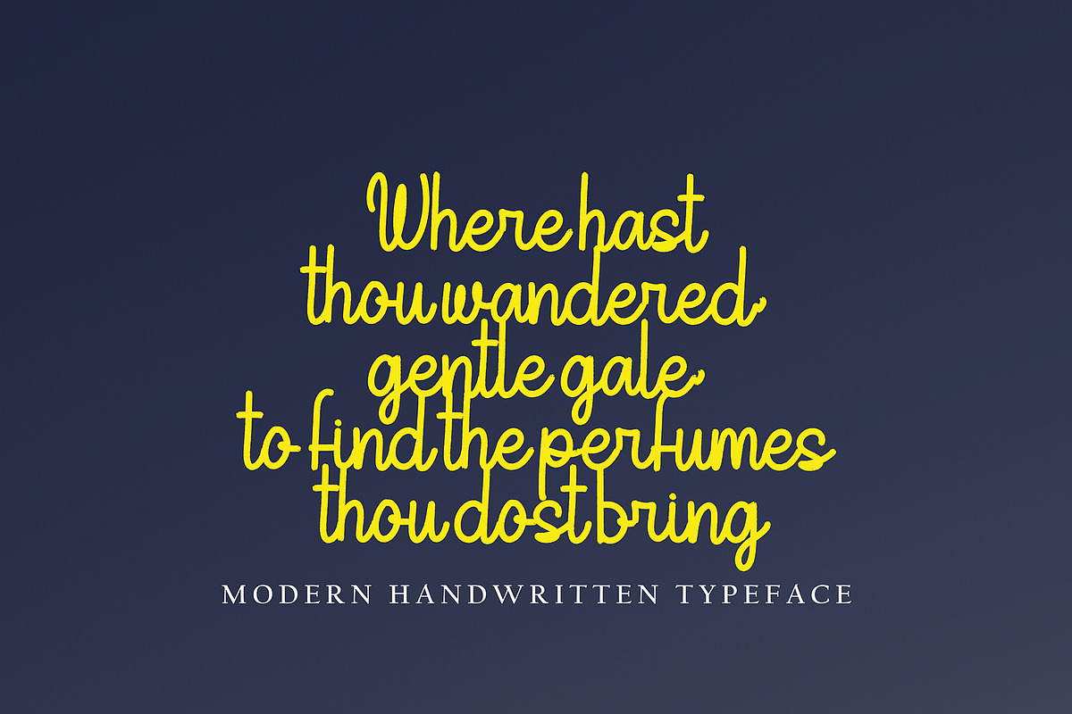 Quick Shutter, a Handwritten Font by pineungtype (Photo 2 of 6)