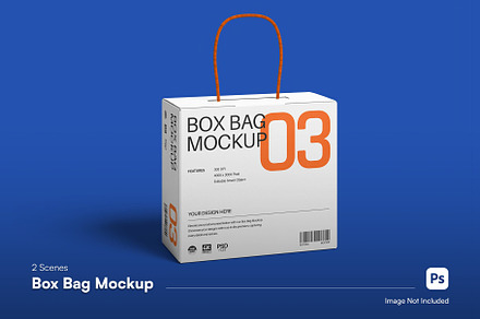 Side Box Mockup, a Packaging Mockup by vectorstockstudi0