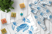 Watercolor Cats and Flowers, an Animal Illustration by Olesya Agudova (Thumbnail 3 of 7)