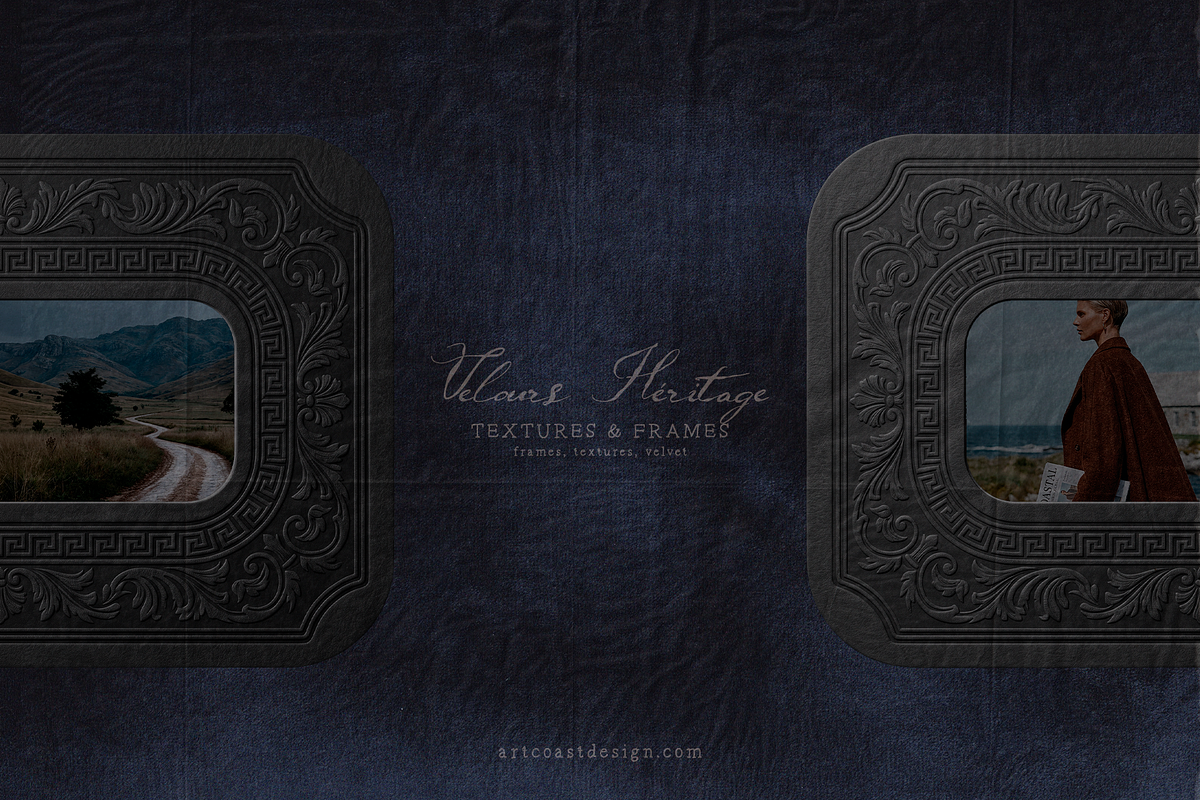 Velours Héritage: Baroque Collection, a Texture Graphic by nadispasibenko (Photo 2 of 12)
