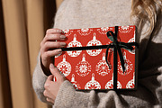 Scandinavian Folk Art Christmas, a Pattern Graphic by Pattern Whimsy (Thumbnail 5 of 10)
