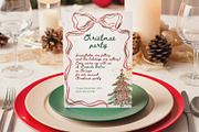 Watercolor Vintage Christmas, a Graphic by ollalya (Thumbnail 9 of 10)