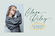 Aurellie Calestion Signature Font, a Script Font by typeline studio (Thumbnail 6 of 10)