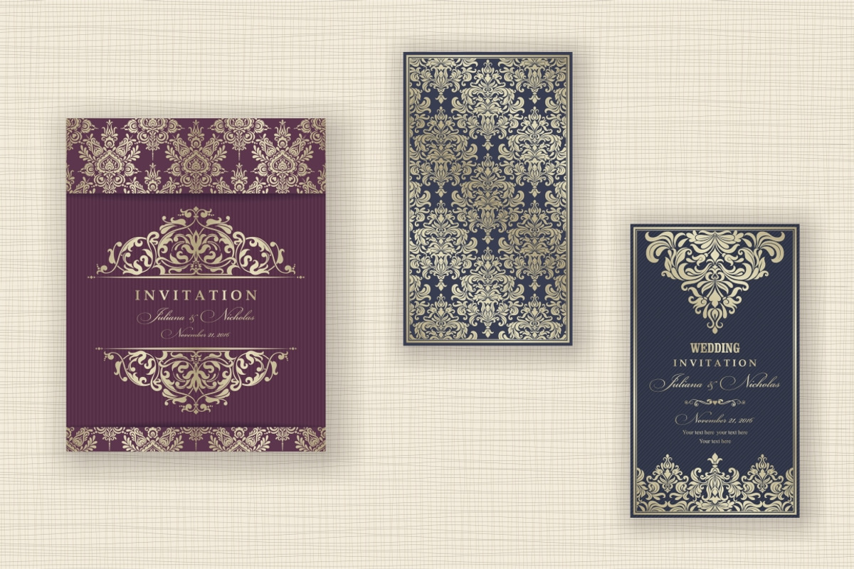 Wedding Invitation set, an Invitation Template by NataLito (Photo 4 of 6)