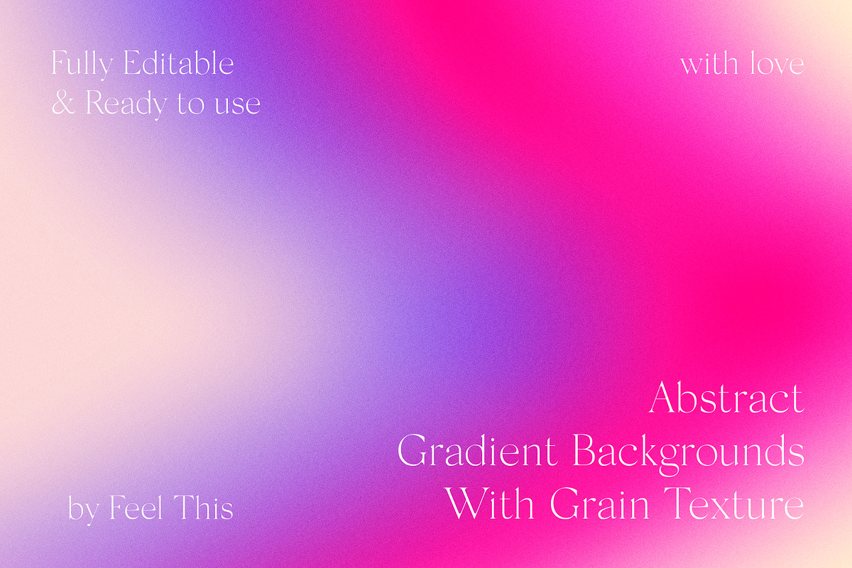 Abstract Grainy Gradient Textures PS, an Object Graphic by Feel This (Photo 14 of 19)
