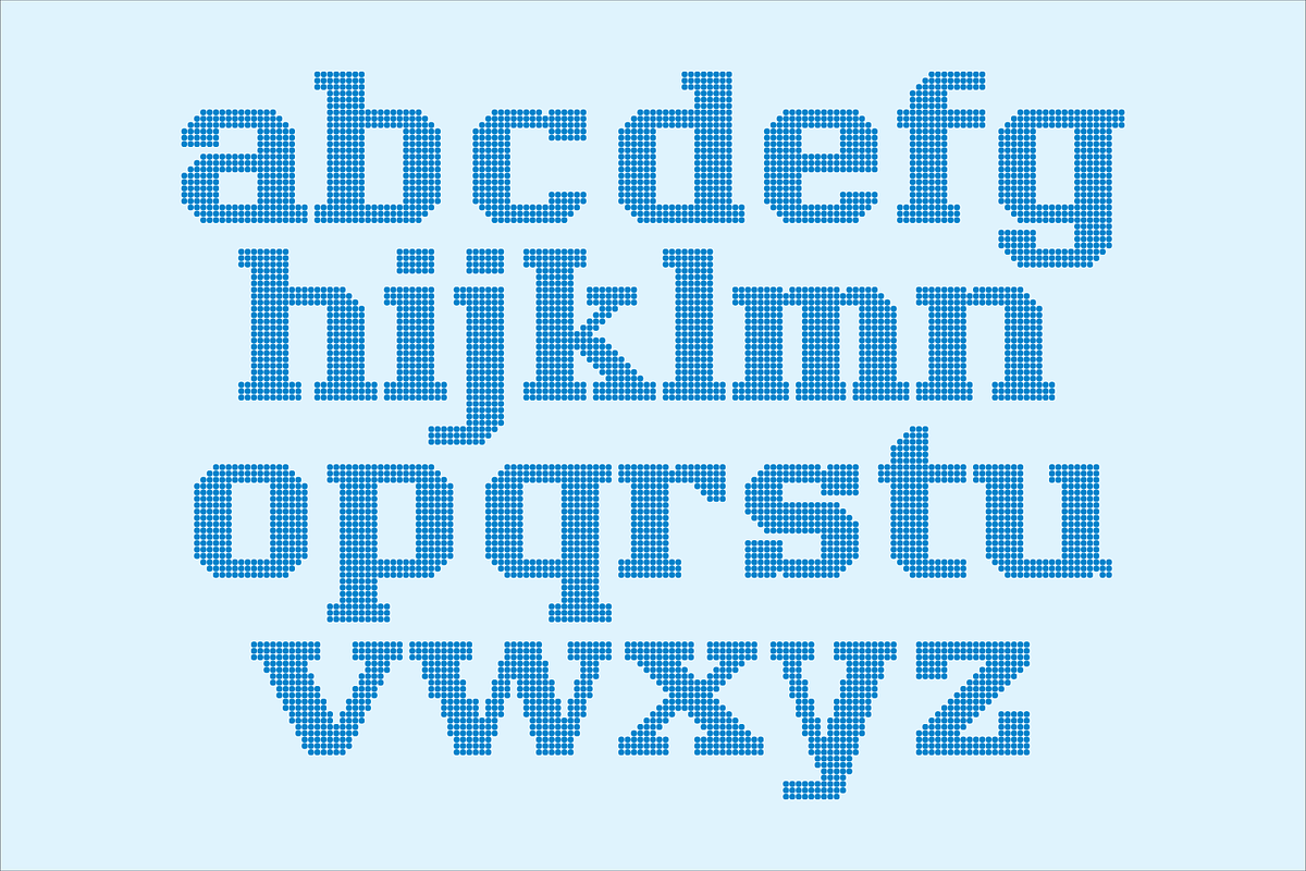 Display Dots Seven Font, a Font by GG Design (Photo 5 of 10)