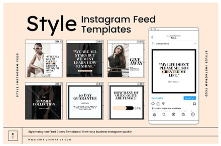Style Instagram Feed Templates