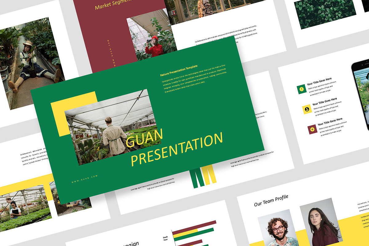 Guan : Nature Powerpoint, a Presentation Template by Punkl Camp (Photo 1 of 9)