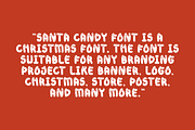 Santa Candy - Christmas Font, a Sans Serif Font by Iqsiart Studio (Thumbnail 5 of 7)